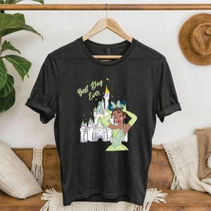 Disneyland Princess Tiana Shirt, Disneyworld Princess Shirt, Disney Girls Trip Shirts, Disney Girls Squad, Best Day Ever girls shirt