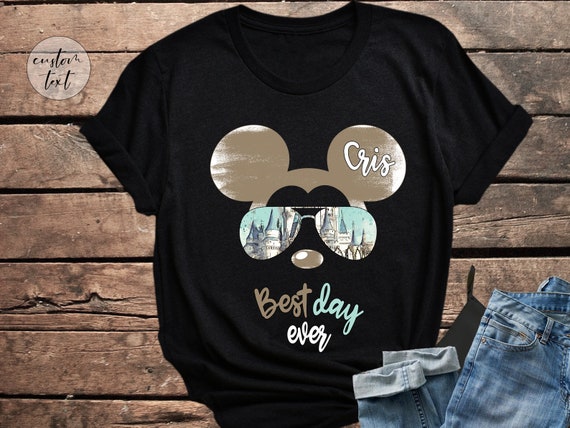 Mickey Mouse Sunglasses Shirt Best Day 
