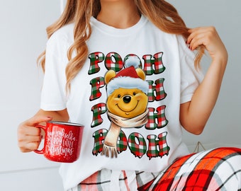2026 Winnie the Pooh Christmas shirt, Disney Christmas Holiday shirt, Pooh Magic Kingdom shirt