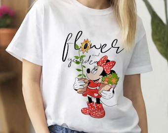 Epcot Flower and Garden Festival Shirt, Minnie Mouse Tee