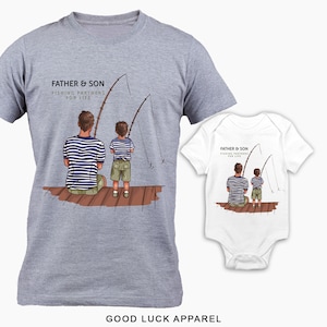 Father Son fishing shirts, Dad Son matching shirts, Father Son Fishing Shirts, Fishing Shirts, Fathers Day Fishing Gift, Daddy and Me Outfit