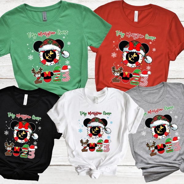 Disney Very Merrytime Cruise Christmas 2024 Shirt, Family Cristmas cruise shirt, Maching Christmas cruise shirts for family, 2024 cruise tee