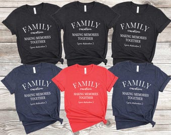 Custom Family Vacation Shirt 2026, Matching Vacation Shirts, Vacation Shirts for Family, Family Trip Shirts,  Summer Vacation Shirt for Kids