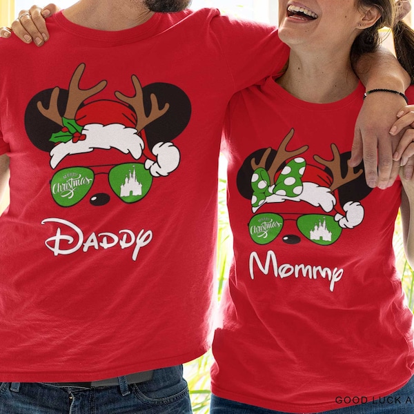 Disneyland Christmas T Shirts Etsy