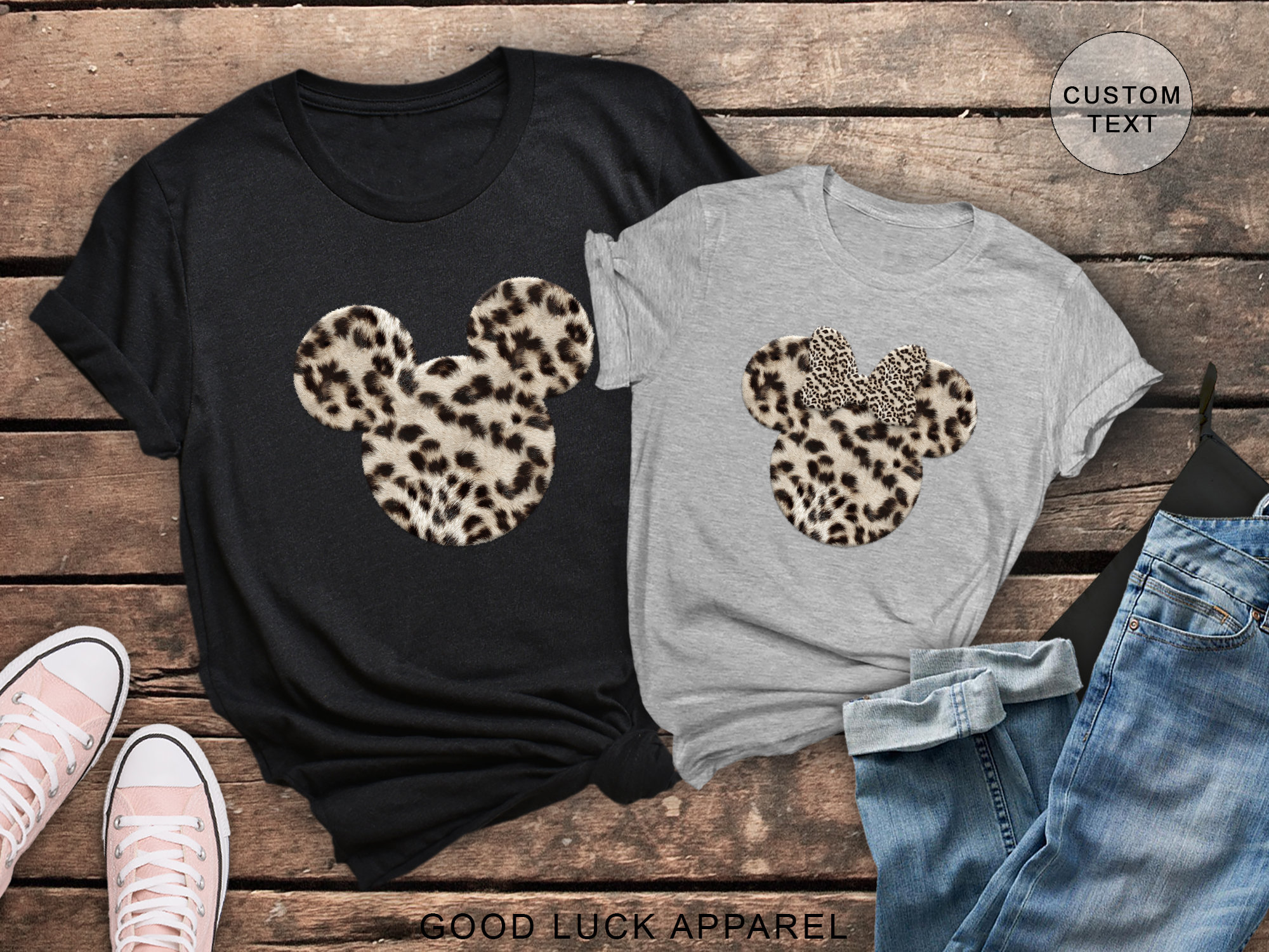 disney animal print shirt