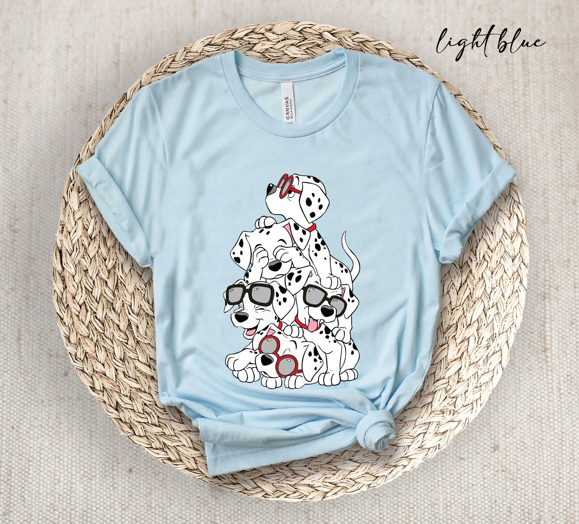 Disney 101 Dalmatians Puppy T-shirt, 101 Dalmatian Shirt, Womens
