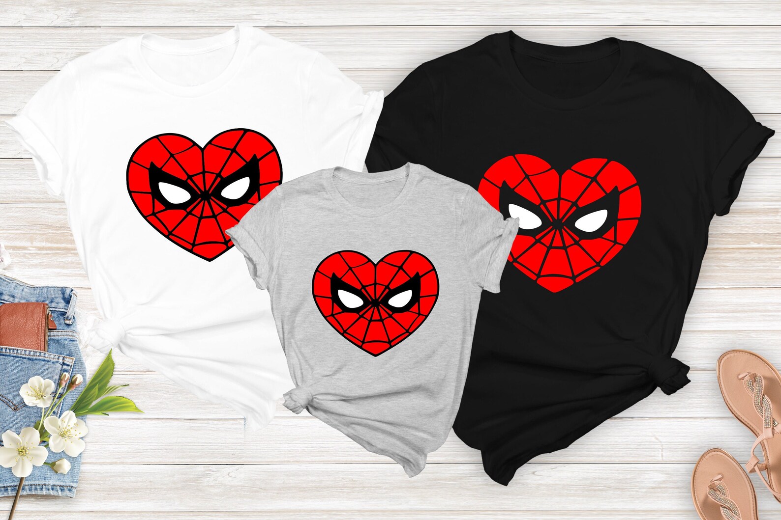 Love Spiderman Shirt Womens Spiderman T Shirt Heart Spiderman Etsy