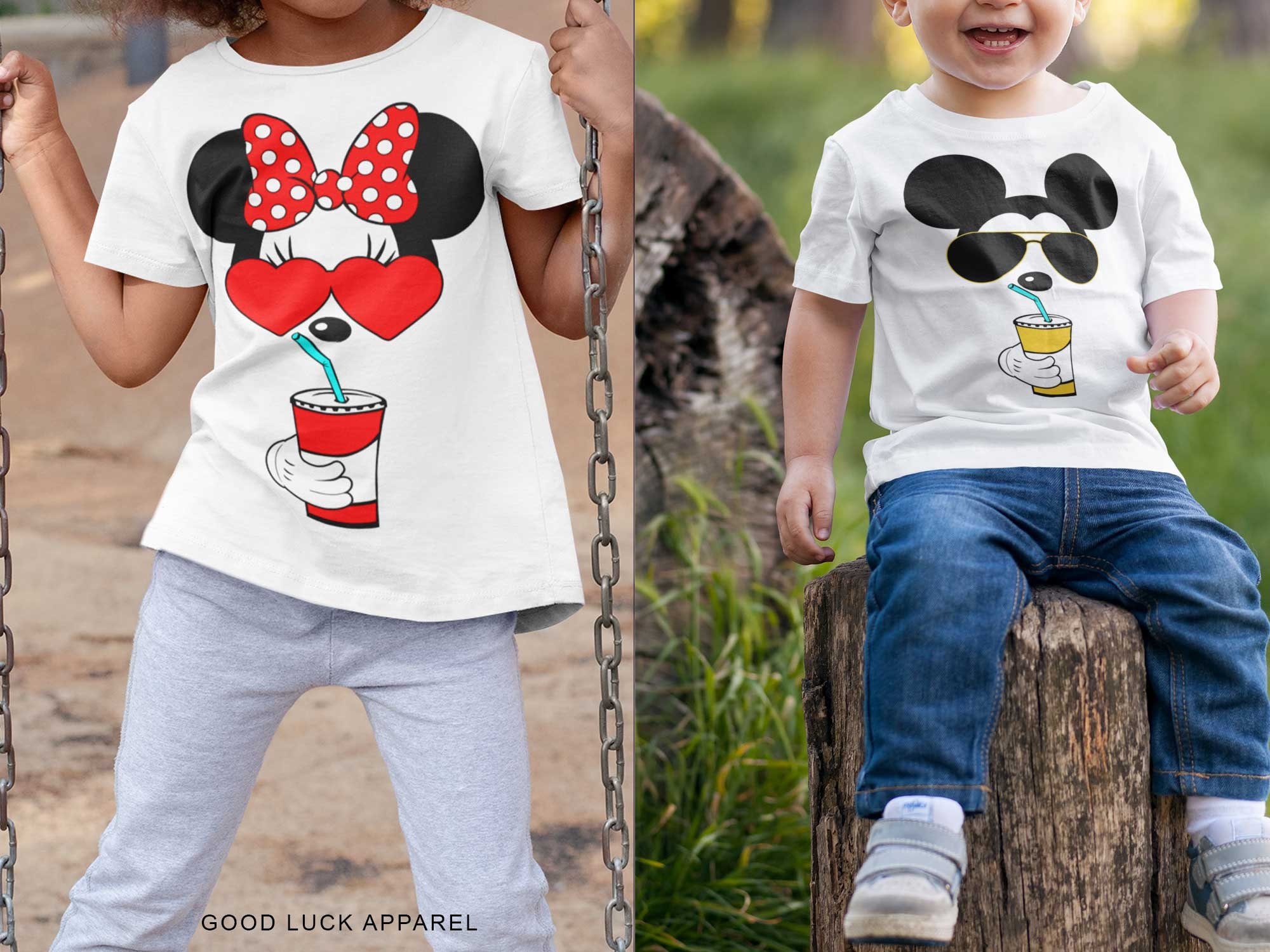 Discover Mickey and Minnie Drinking around Shirts, Drinking around the world Epcot shirts