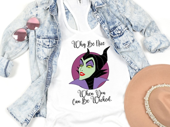 Maleficent Disney shirt Maleficent Shirt Disney Villain Shirts For Women Villain Disney Tank Top Mean Girls T Shirt Disney Witches T shirt