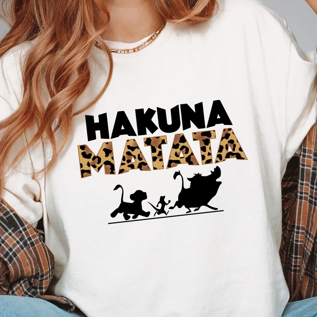 T-shirt Enfant Hakuna Matata blanc main image 1