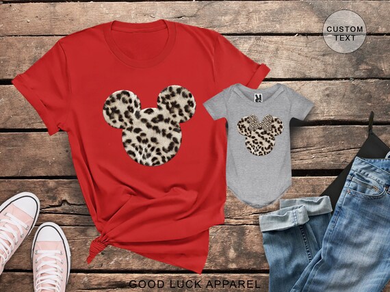 Camisa de Safari de estampado de leopardo de Disney - Etsy México