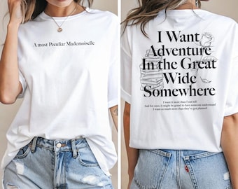 Most Peculiar Beauty and the Beast Shirt, Belle Disney Princess Tee