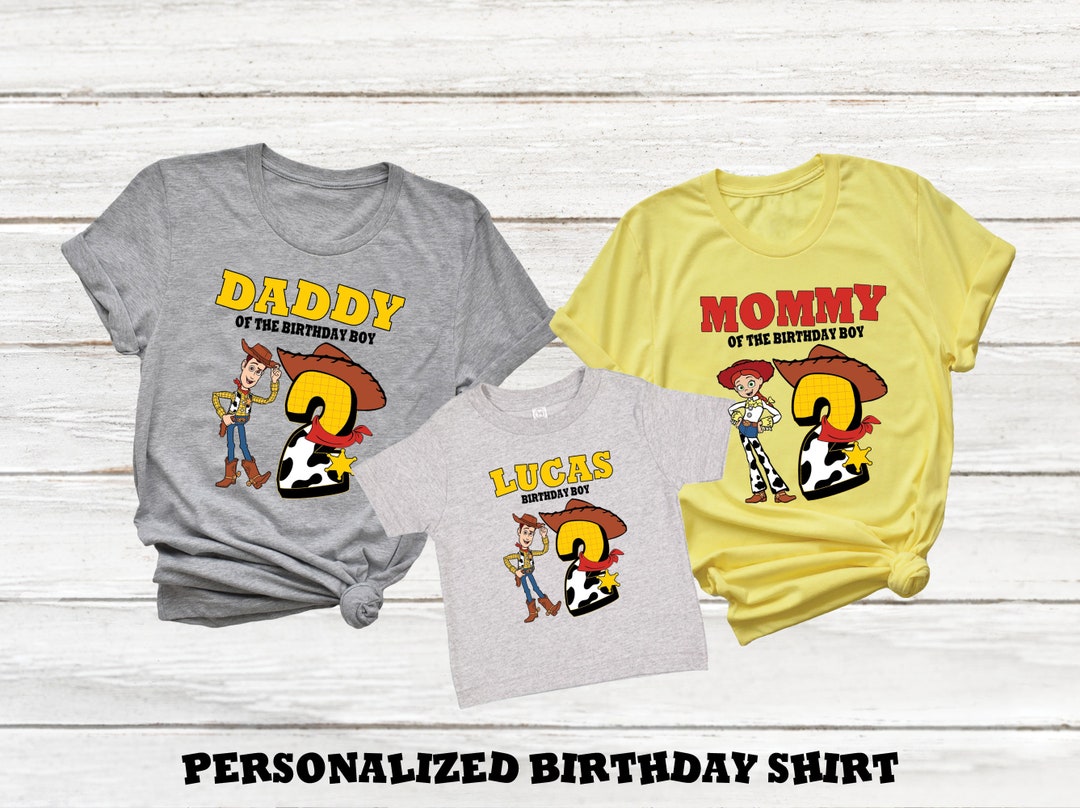 Toy Story Birthday Party Shirt Woody Birthday Boy Shirt Toys - Etsy