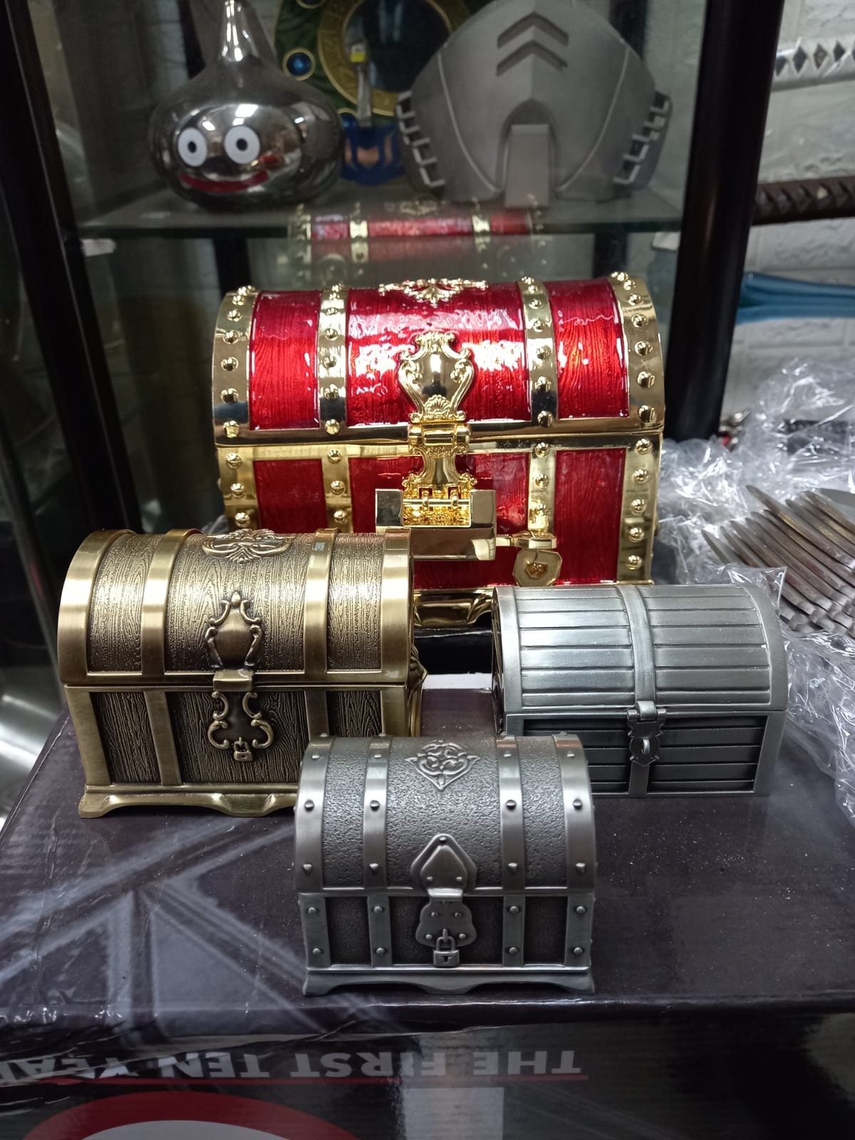 Large Metal Treasure Box RPG Chest Decoration Item Etsy Canada