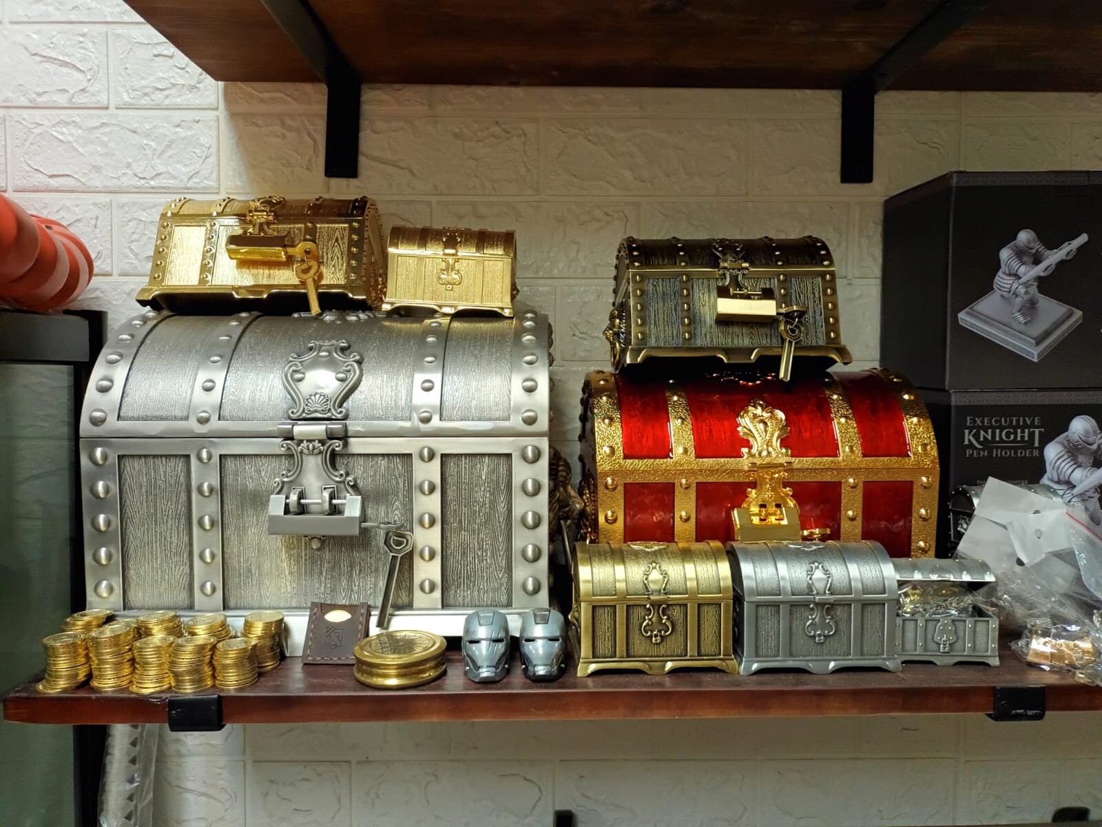 Large Metal Treasure Box RPG Chest Decoration Item Etsy Canada