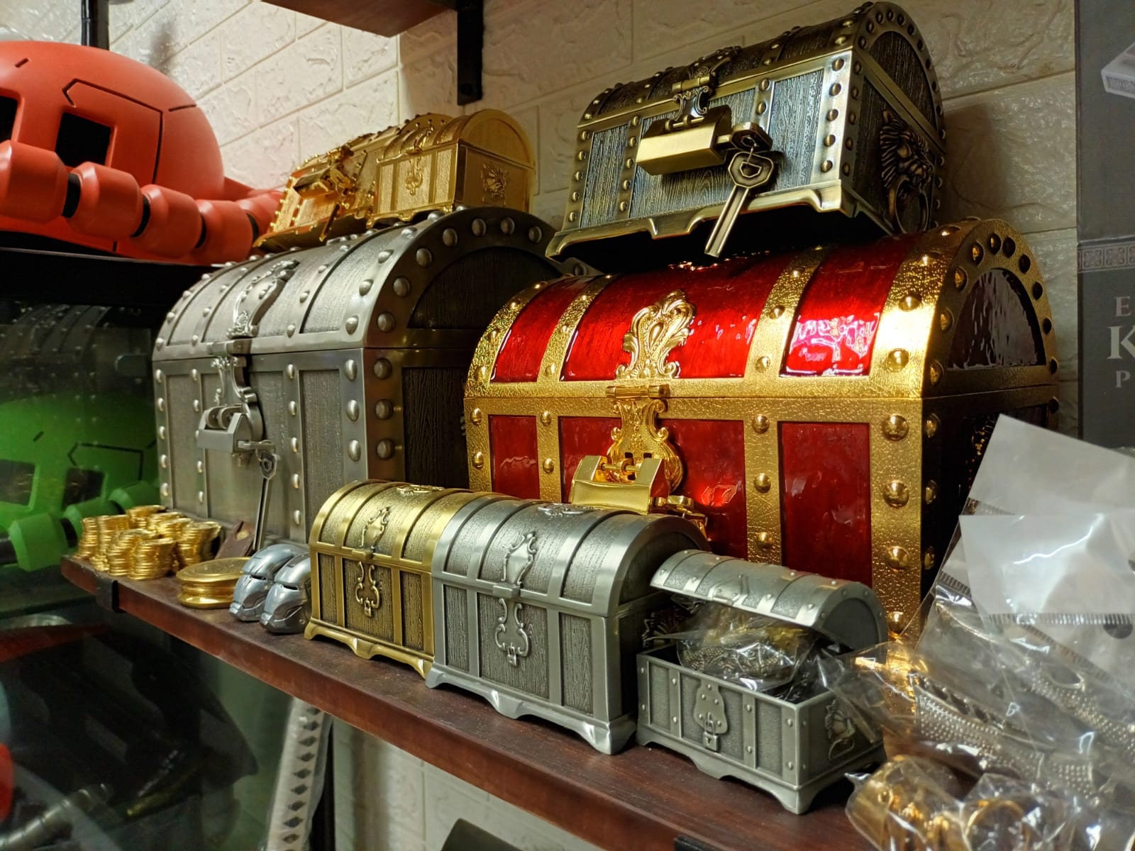 Large Metal Treasure Box RPG Chest Decoration Item Etsy Canada