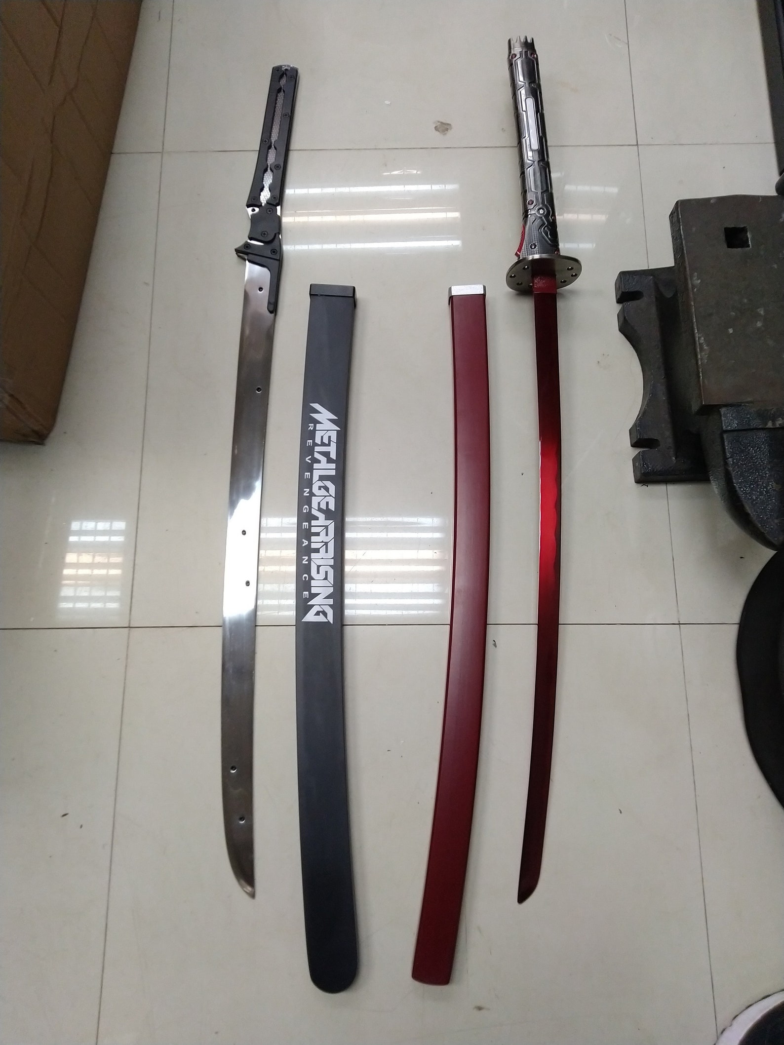MGS Solid Raiden Sword Blade Katana Cosplay Metal Weapon Prop Etsy