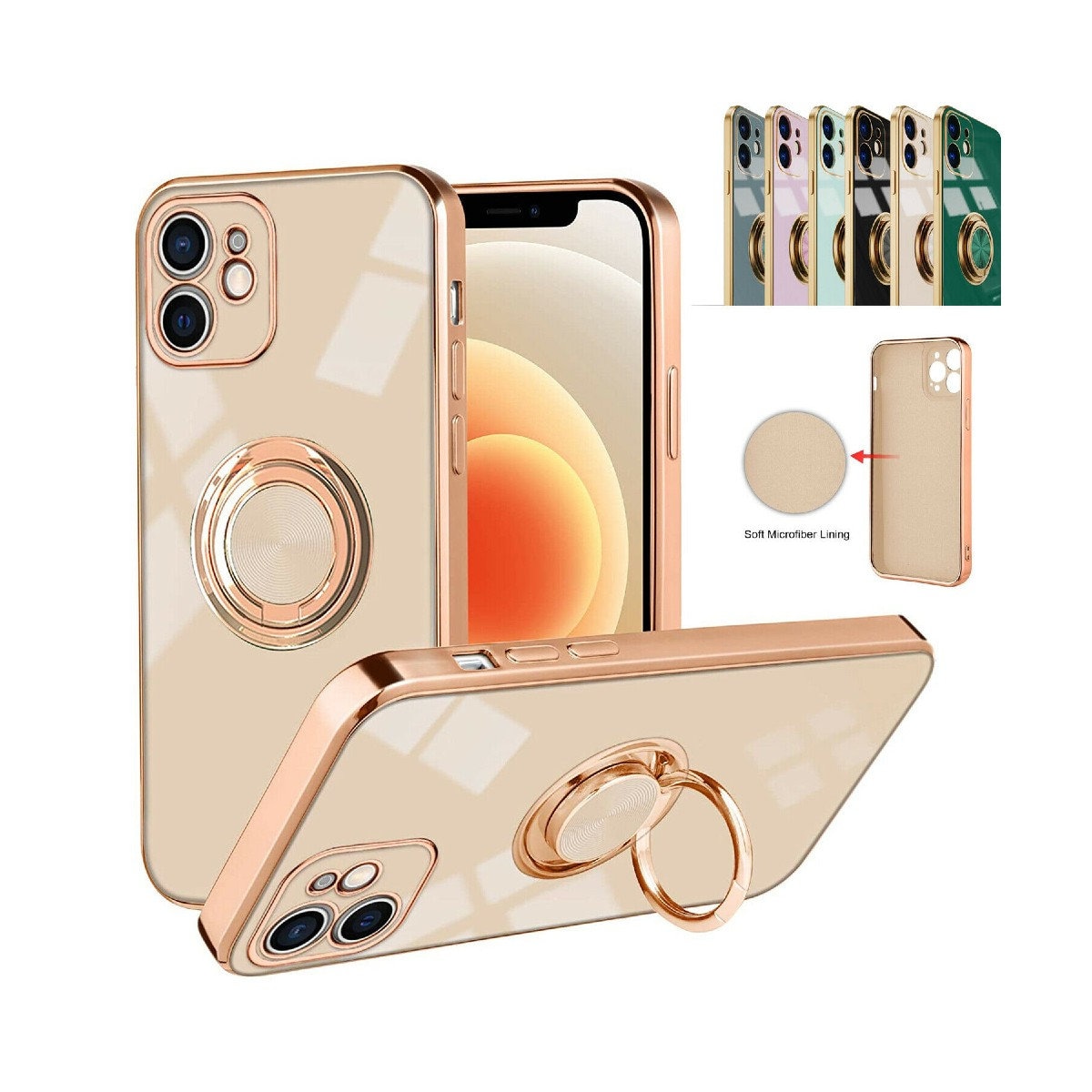 Silicone Pop Socket iPhone 13 Case - Caseface