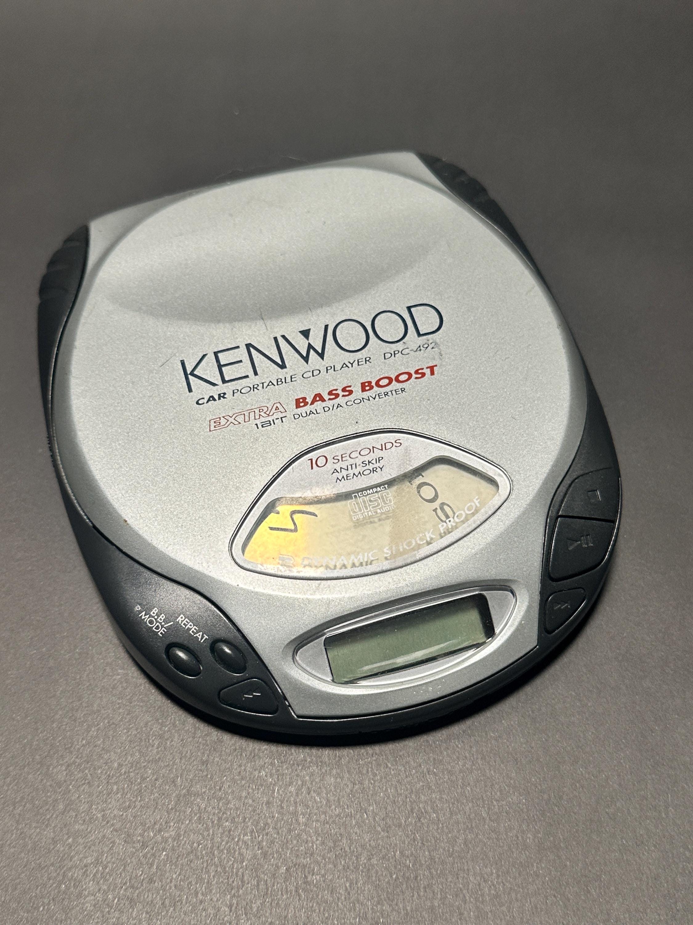 ポータブルプレーヤー KENWOOD Portable Compact DISC Player Kenwood Portable CD Player DCP-331 | eBay