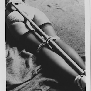 Original Vintage Bondage Photo FETISH