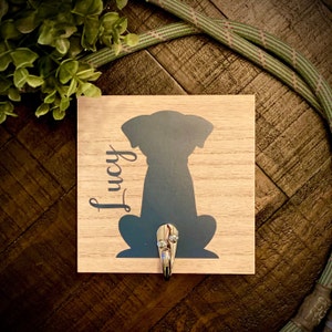 Personalized Dog Leash Holder