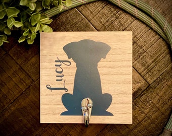 Personalized Dog Leash Holder