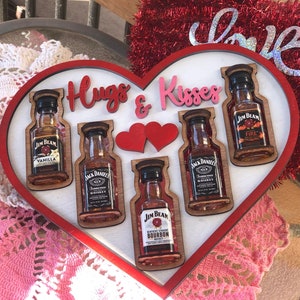 alcohol J i m and J a c k Valentine Heart shooter digitaal ontwerp laser svg