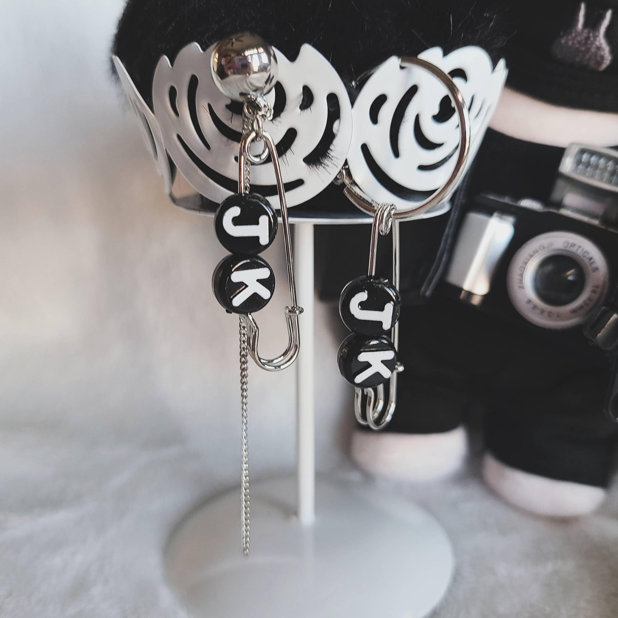 JK Eboy Earrings BTS Jungkook Etsy