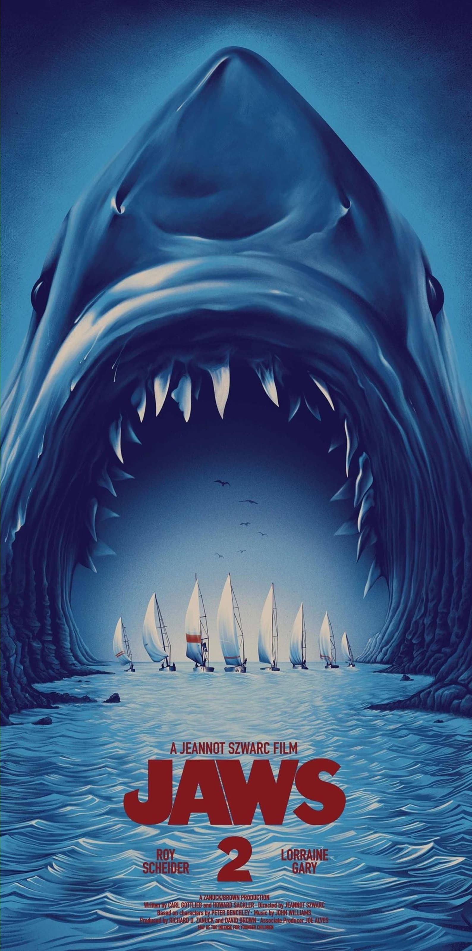 Jaws Movie Poster Horror Film Print A1 A2 A3 A4 A5 A6-Home | Etsy