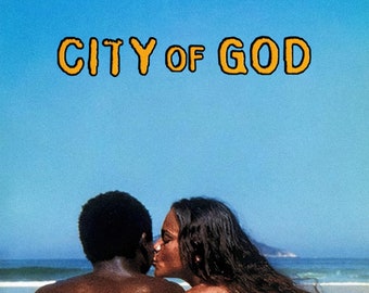 City Of God Movie Poster Canvas Print A1 A2 A3 A4 A5 A6-Home Decor Wall Art Picture Free Delivery