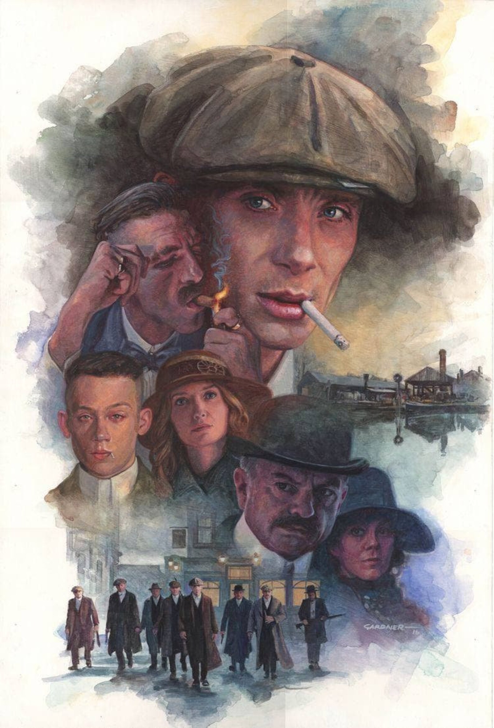 Peaky Blinders Movie Poster Print A1 A2 A3 A4 A5 A6-Home Decor | Etsy