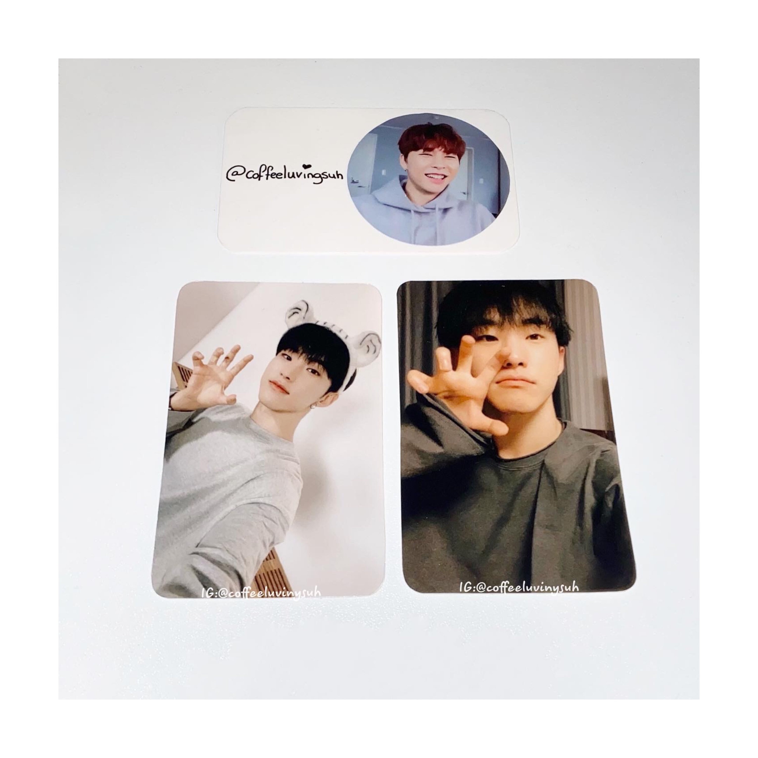 Fanmade Seventeen Hoshi Horanghae photocards Etsy
