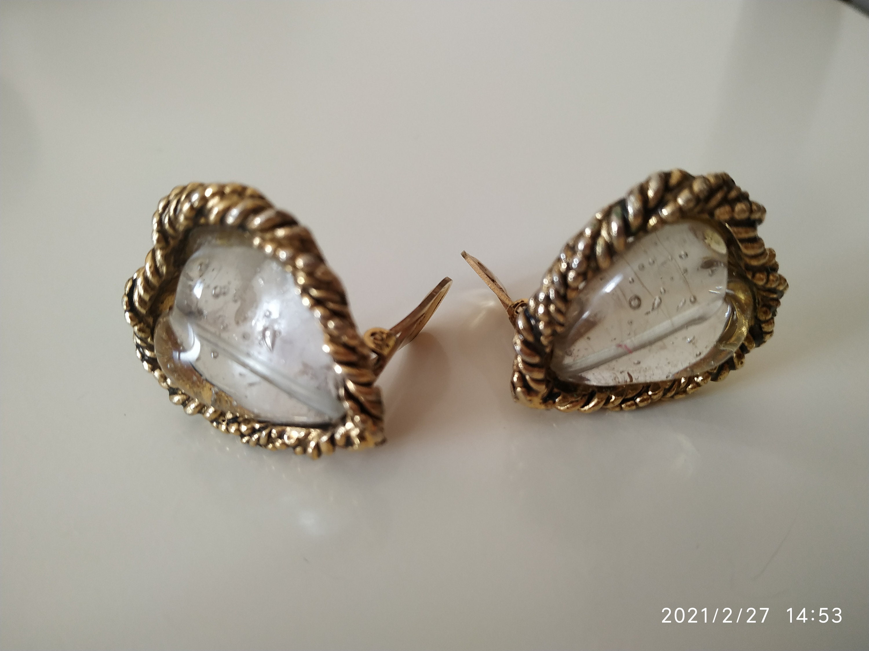Moschino Heart Earrings - Etsy