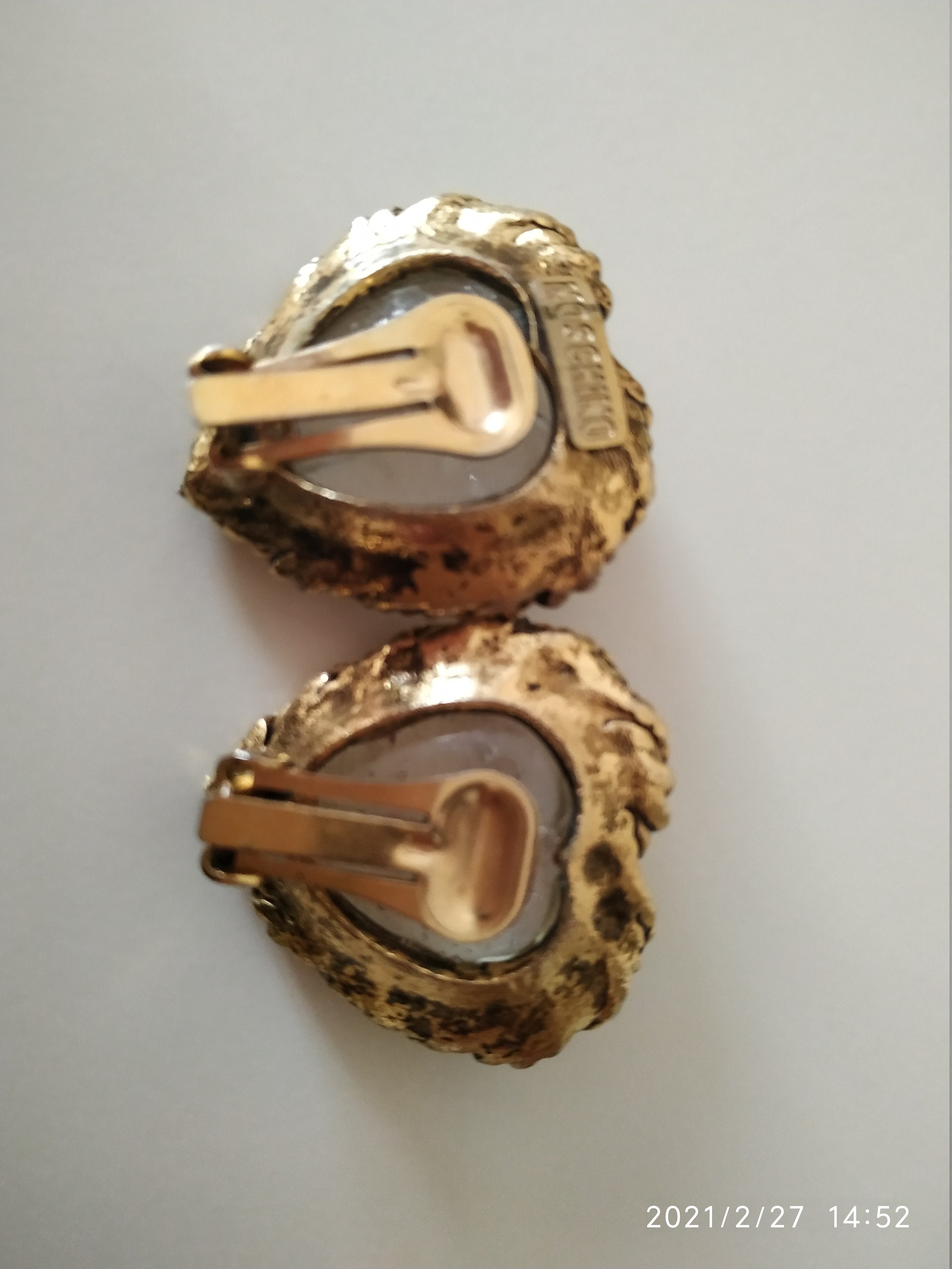 【送料&関税込】Moschino Earrings heart Moschino 