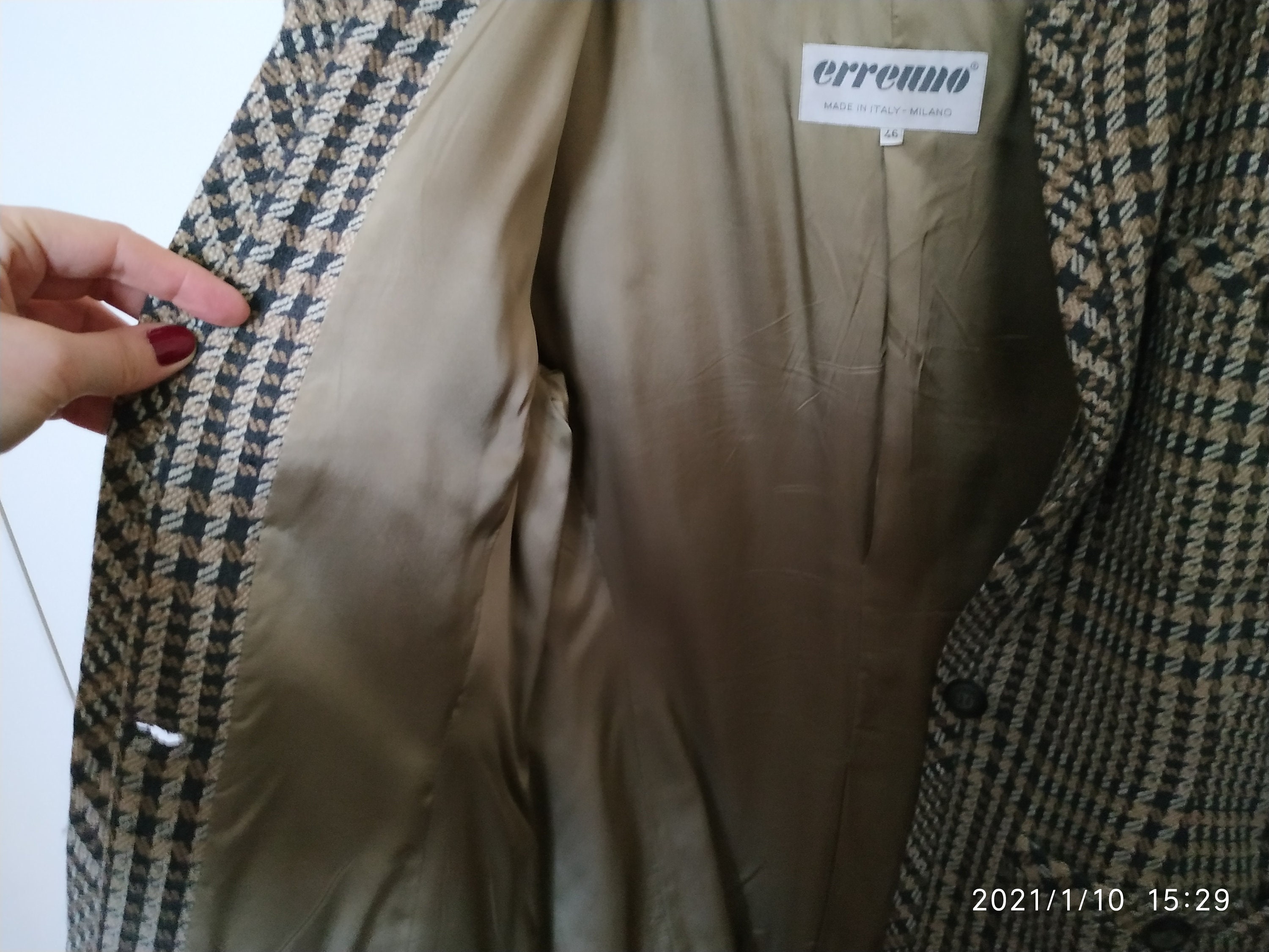 ERREUNO VINTAGE JACKET - Etsy