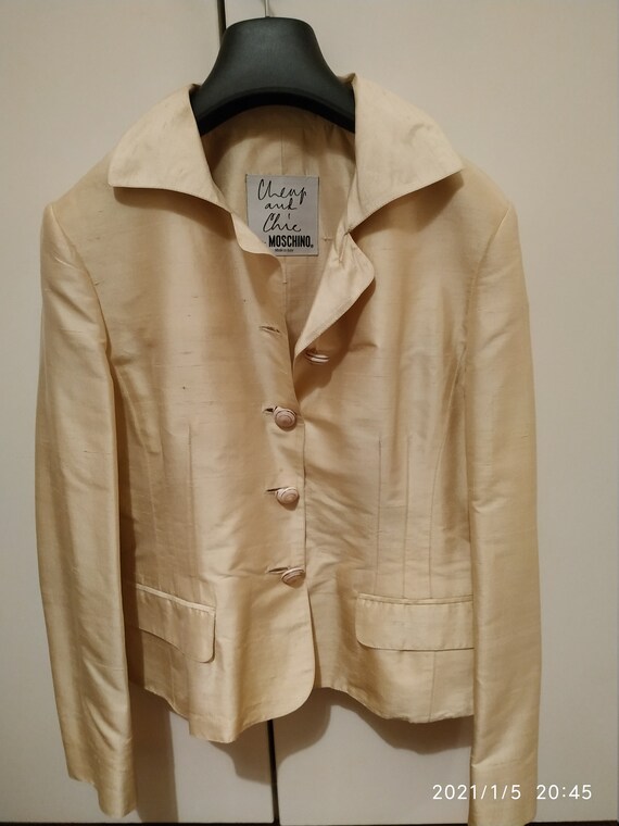 Moschino Vintage Silk Jacket