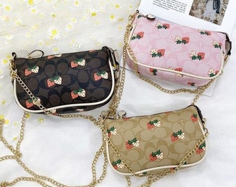 coach bolsa strawberry