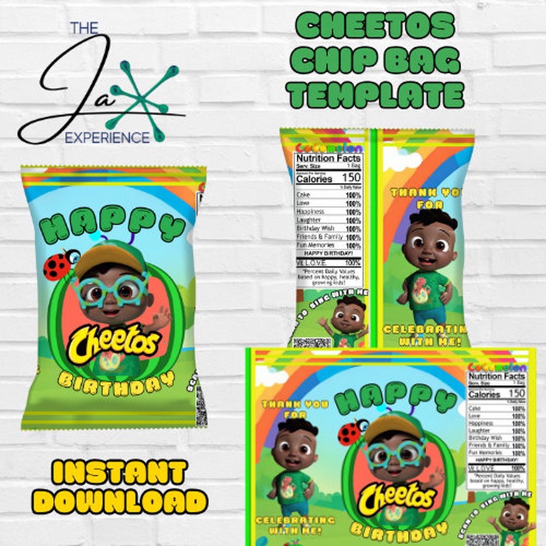 Cody Cocomelon Cheetos Chip Bags Printable Wrapper Etsy Cody Cocomelon Cheetos Chip Bags Printable Wrapper Etsy