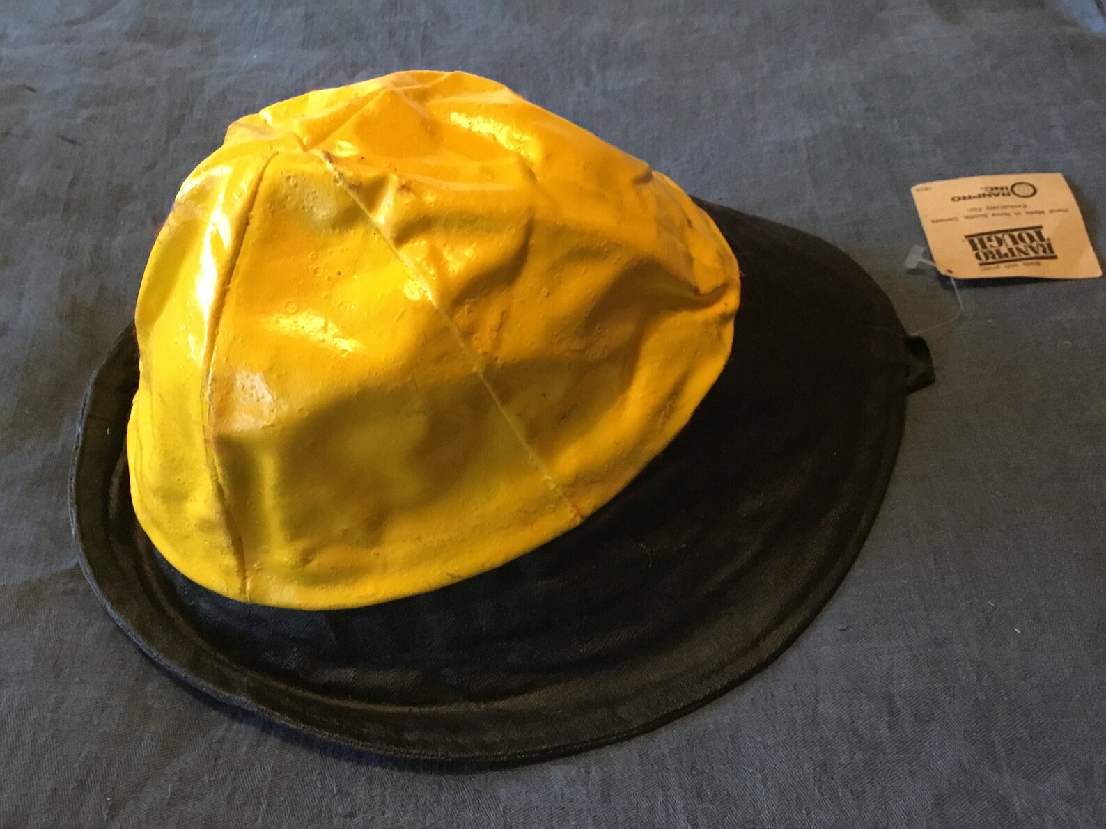 Cape Ann SouWestern Traditional Fishermans Oilskin Rain Hat Etsy