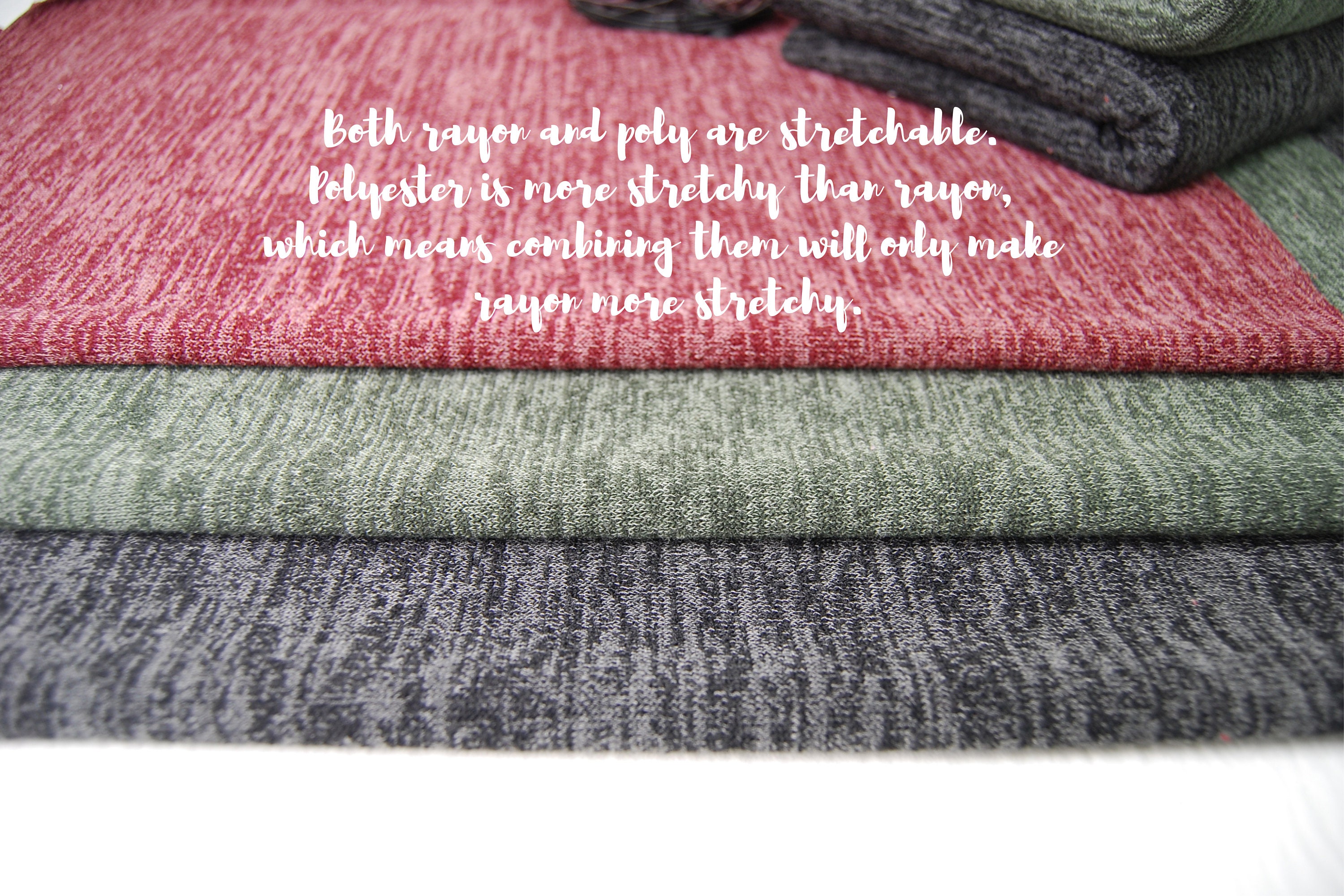 TR Knit Solid Fabric by the yard Soft hand feel with Medium Etsy