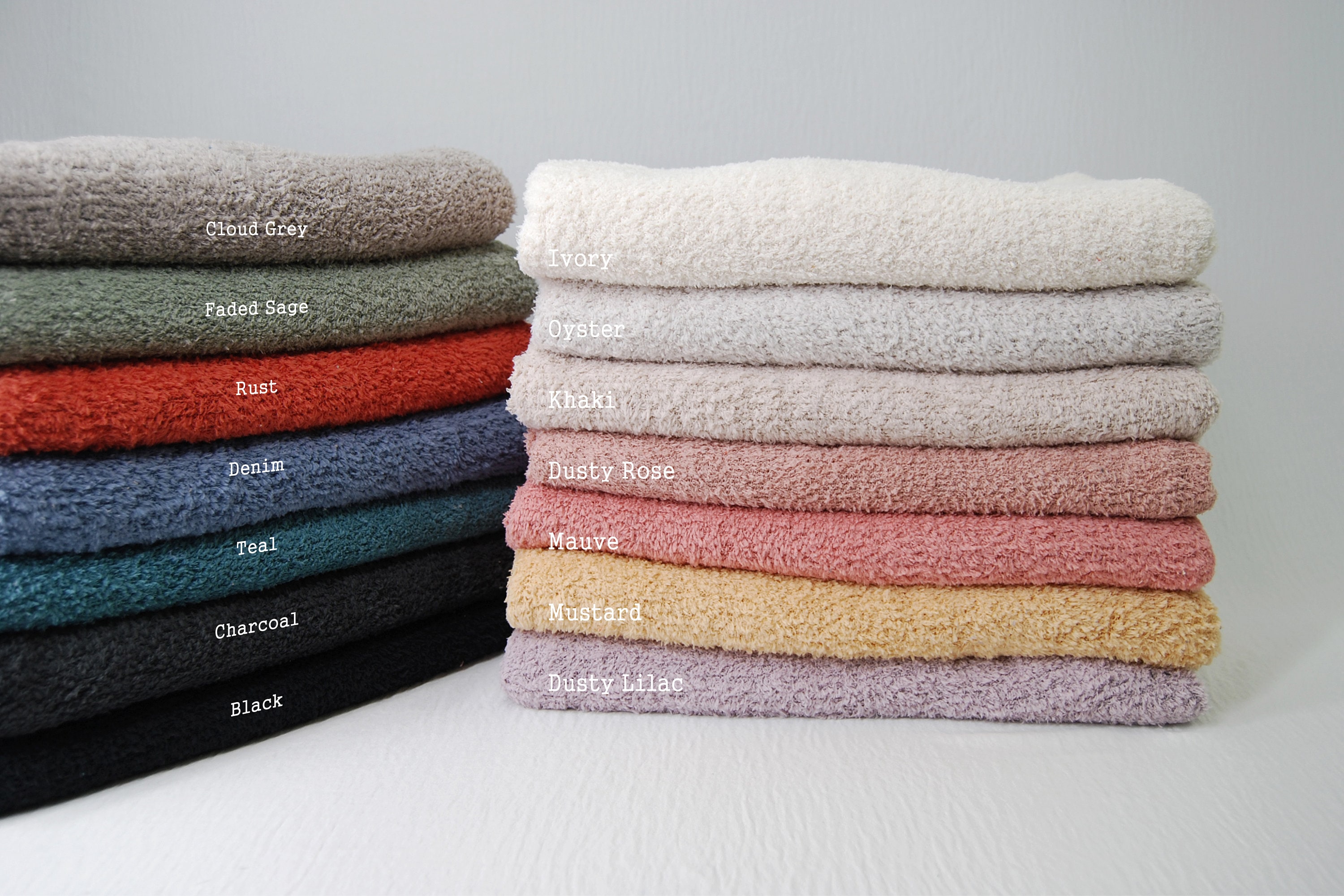 Fuzzy Fluffy Sweater Knit Fabric: Soft Heavyweight Belle Fabric