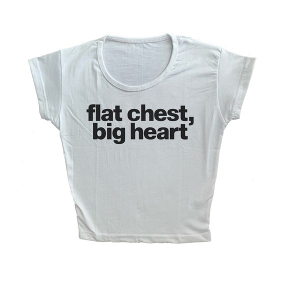 Flat Chest Big Heart T-Shirt