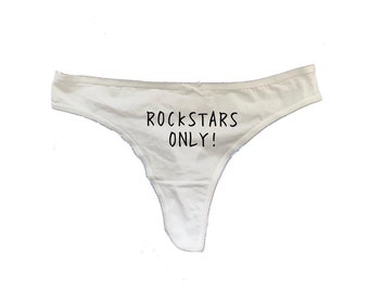 rockstars only lacy thong