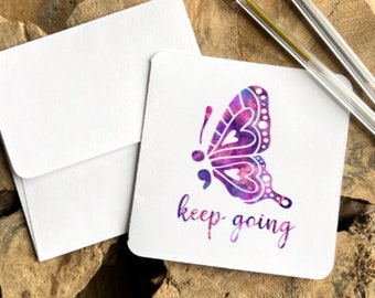 Semicolon Keep Going Card / Suicide Awareness Card / Keep Going Card / Project Semicolon / Cont;nue / Suicide Survivor Card / Semicolon Gift