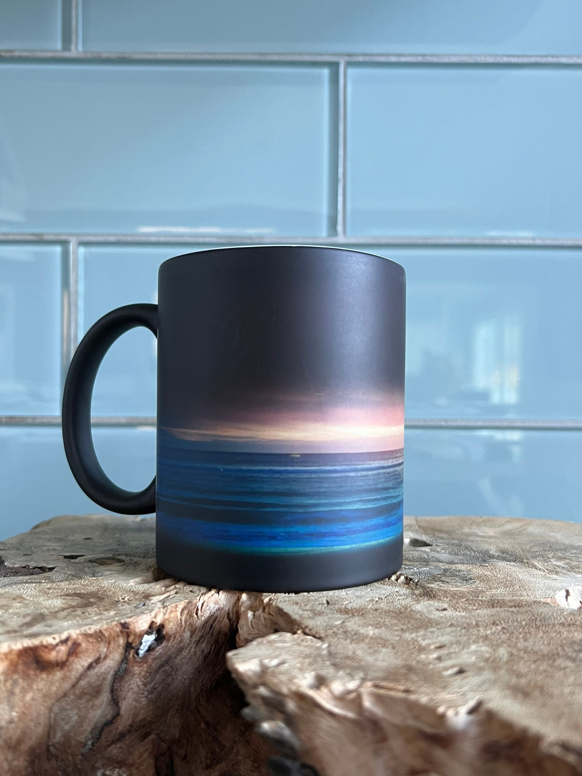 Color Changing Sunrise Mug / Sunset Beach Mug / Heat Sensitive - Etsy