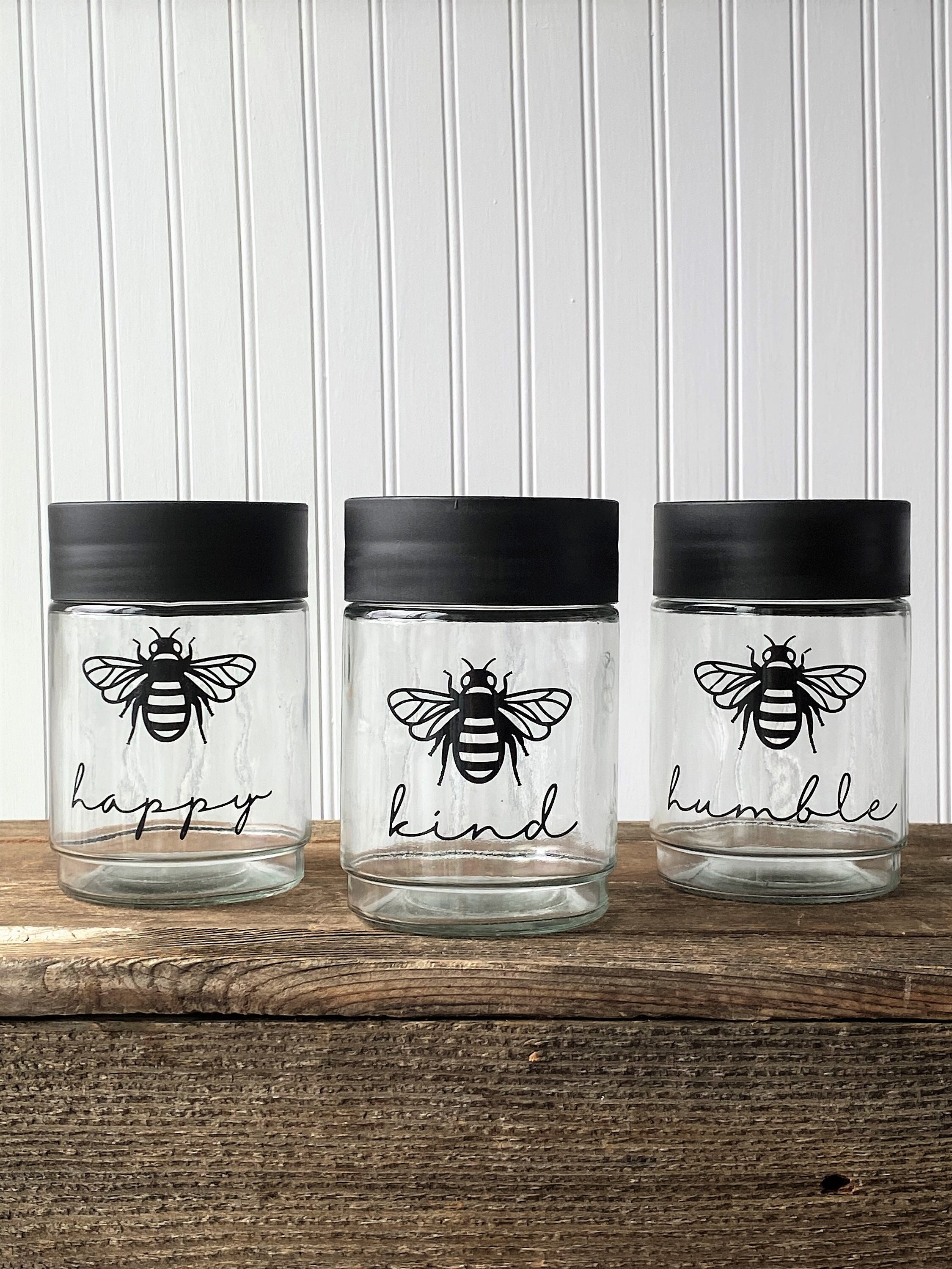 58oz Glass X-Large Stackable Jar with Plastic Lid - Made By Design™