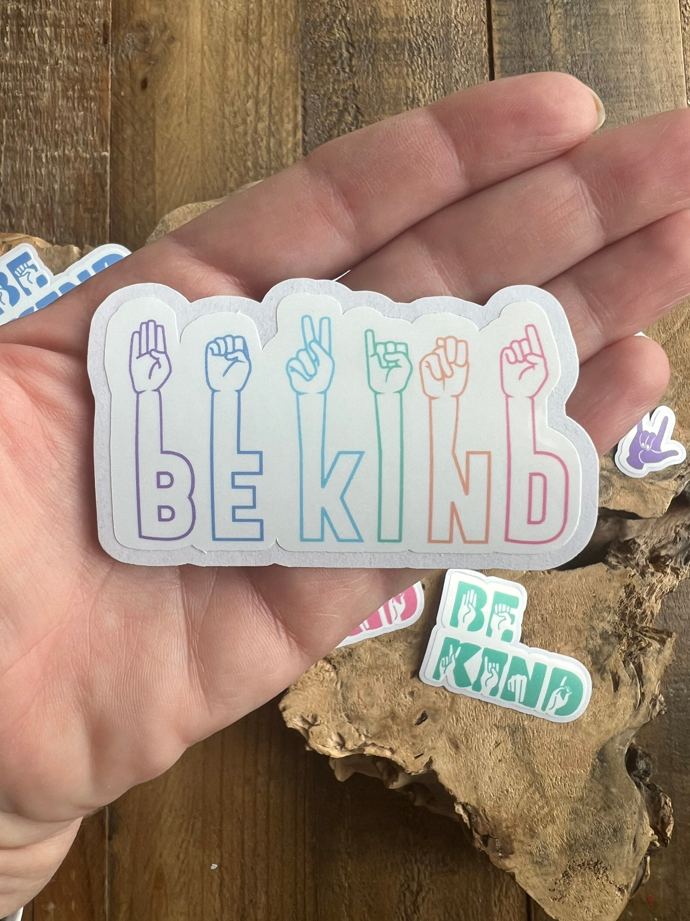 Sign Language Stickers / ASL Decals / ASL Sticker Pack / Inspirational ...