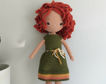 Redhead Doll - Venta de muñecas de ganchillo