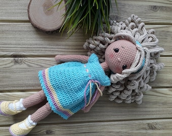 crochet doll for sale, amigurumi doll for sale, princess doll, stuffed doll, cuddle doll, plush toys, birthday gift doll for girls