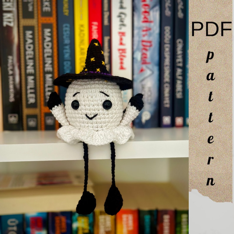 Fun Crochet Ghost Pattern for Halloween - Etsy